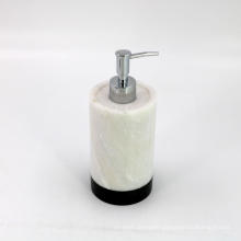 White Marble Soap Dispenser for Bedroom and Bathroom